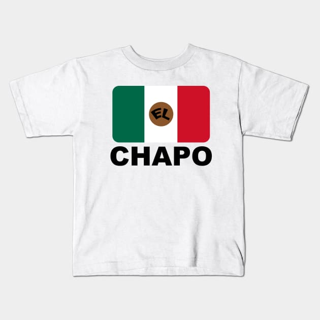 EL CHAPO Kids T-Shirt by mailboxdisco